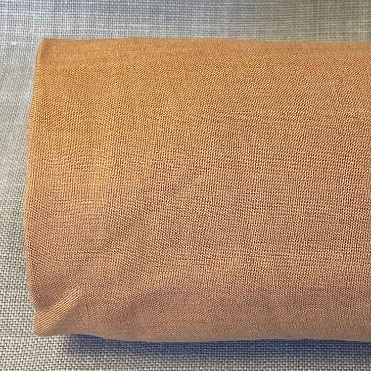 Pur lin lavé cannelle