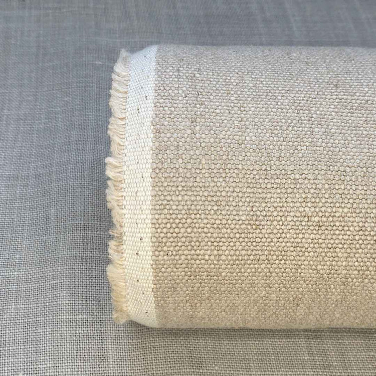 Pur lin gris naturel lavé à la pierre