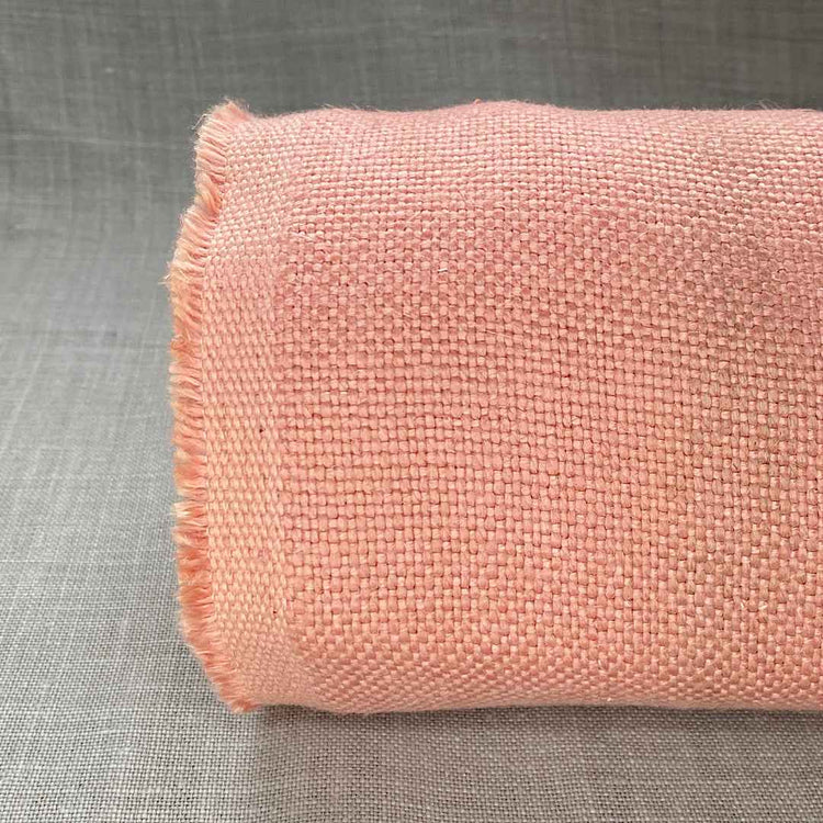 Pur lin rose corail amande sanfor airo