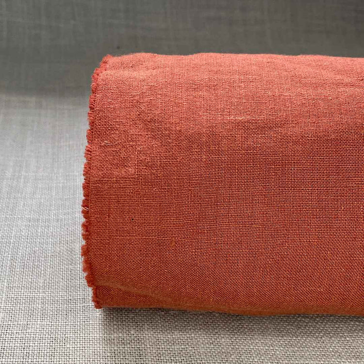 Pur lin terracotta sanfor airo
