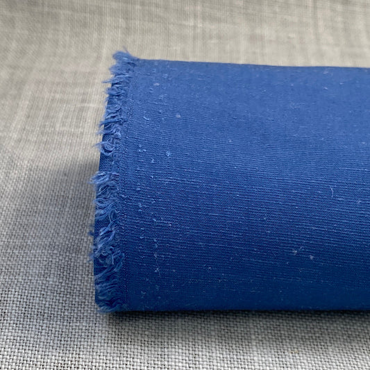 Lin mélangé bleu pétrole