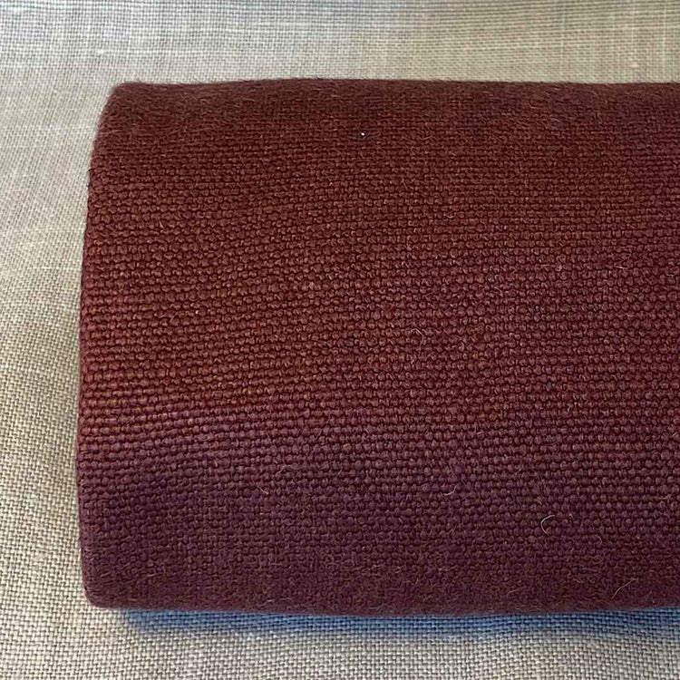 Pur lin aubergine classique
