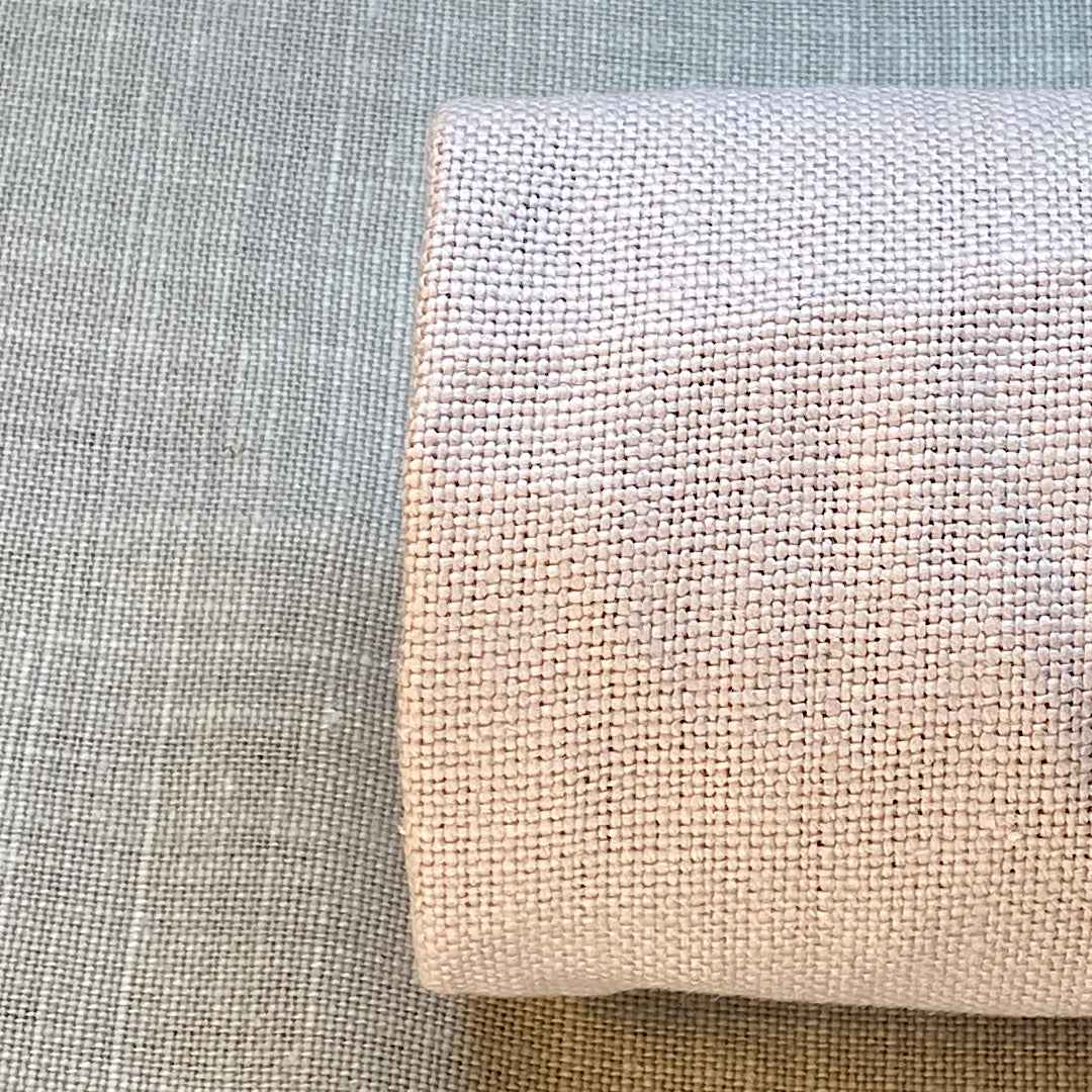 Pur lin rose coquille sanfor airo