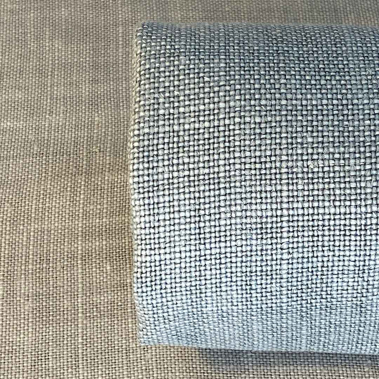 Pur lin blanchi chambray
