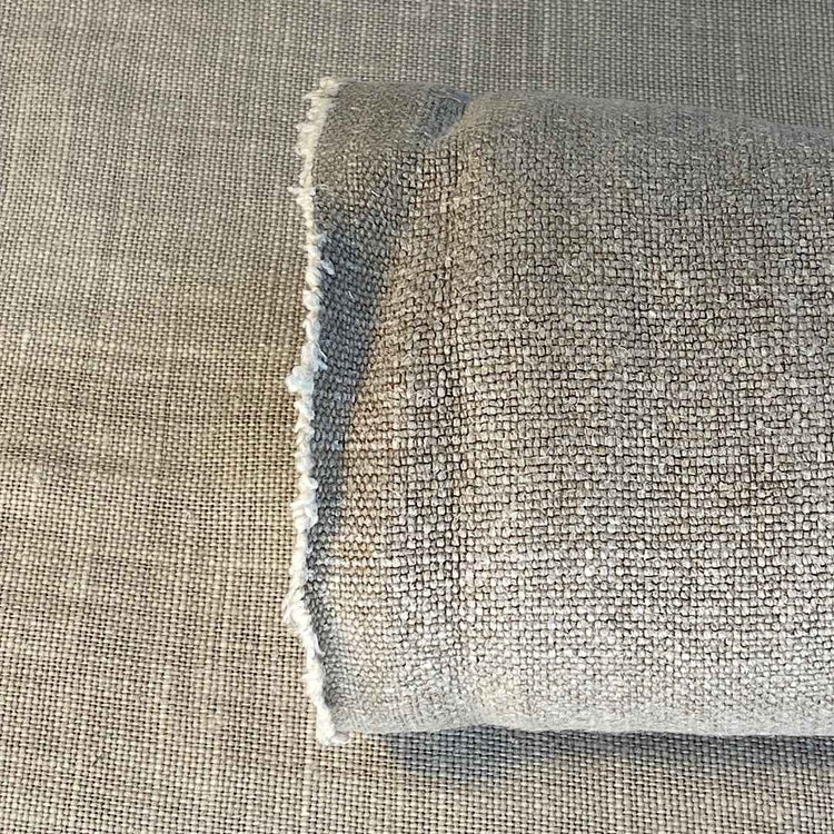 Pur lin beige spécial lavé à la pierre