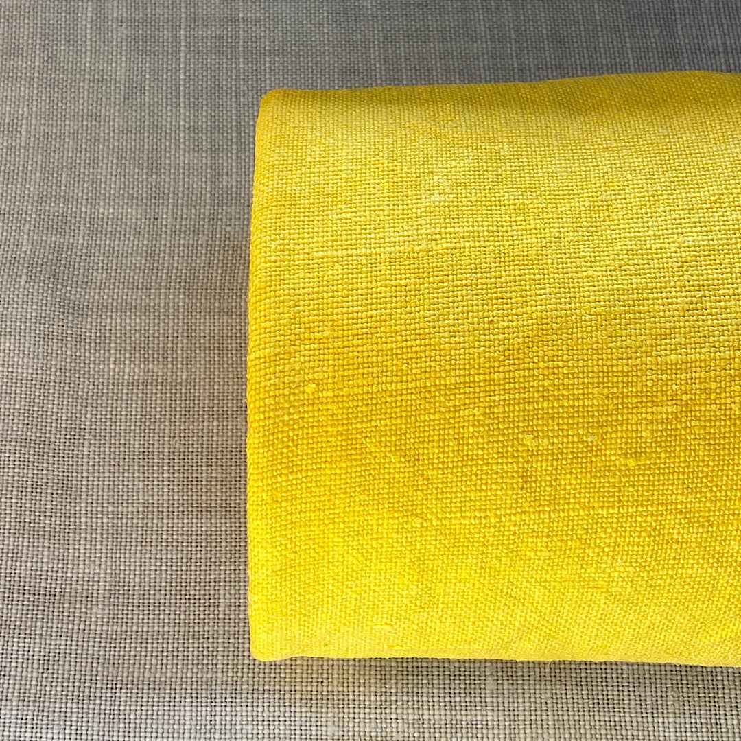 Pur lin jaune sélection