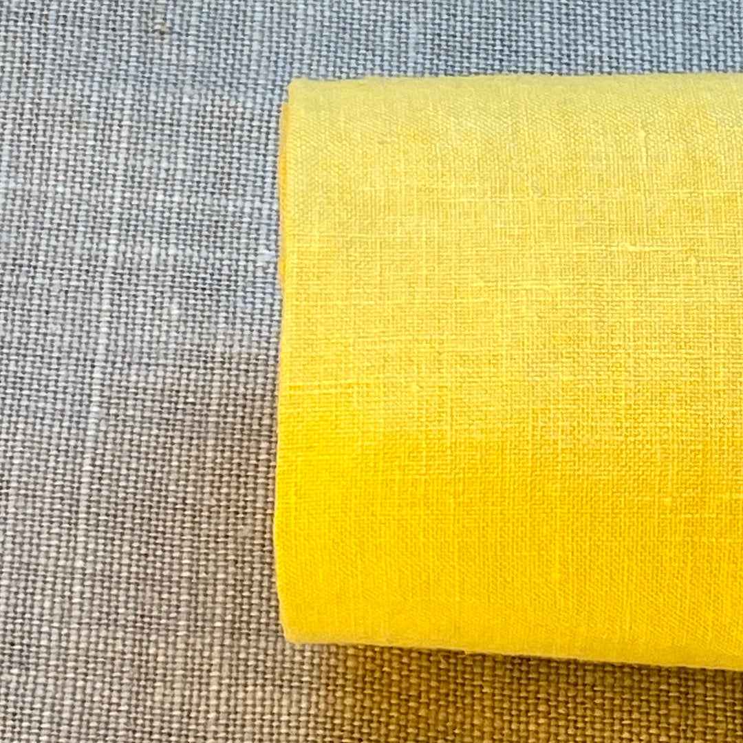 Pur lin jaune sélection