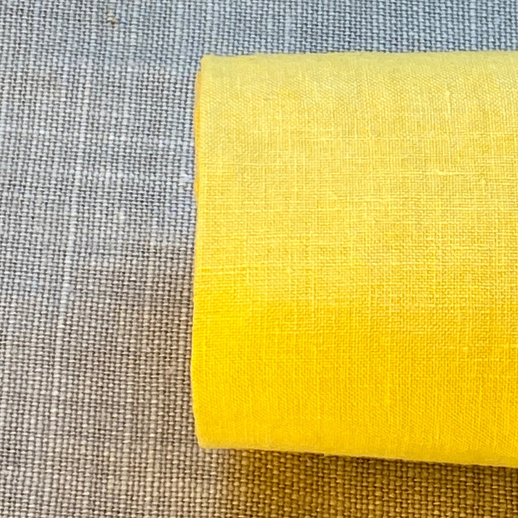 Pur lin jaune sélection