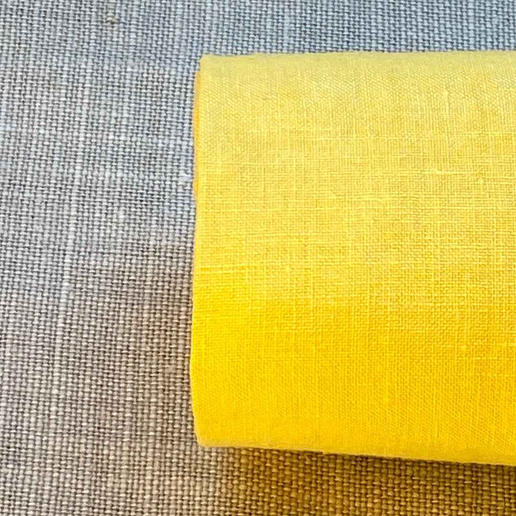 Pur lin jaune sélection