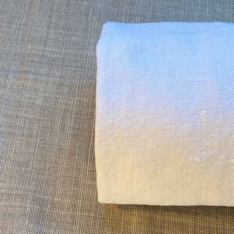Pur lin blanc optique Sahara