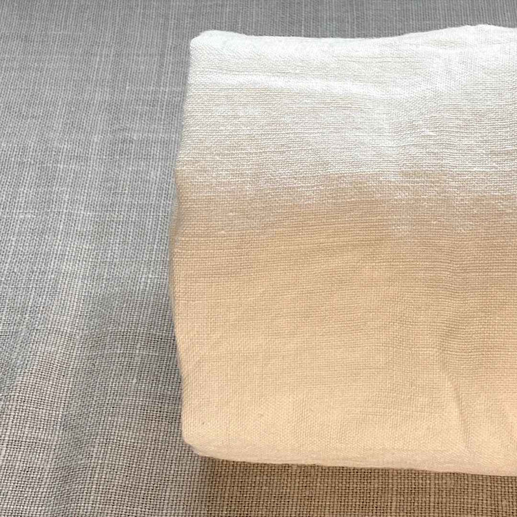 Pur lin lavé blanc crème de corse