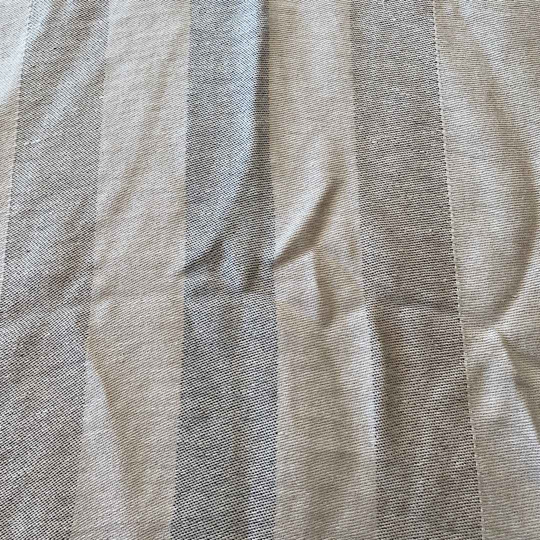 Pur lin rayé lavé à la pierre