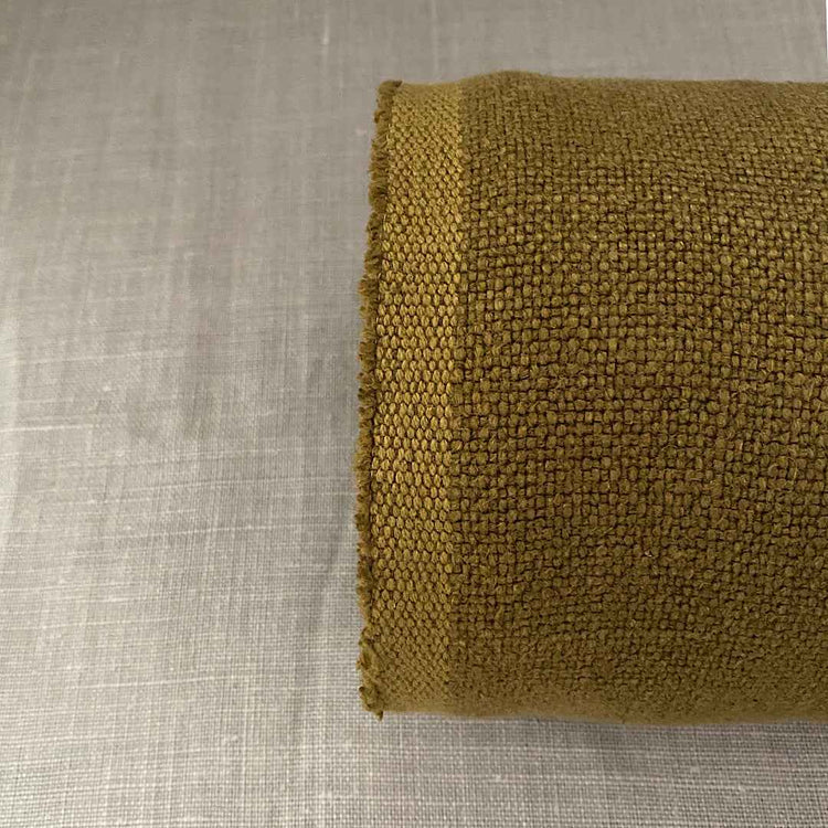 Pur lin vert sapin lavé à la pierre