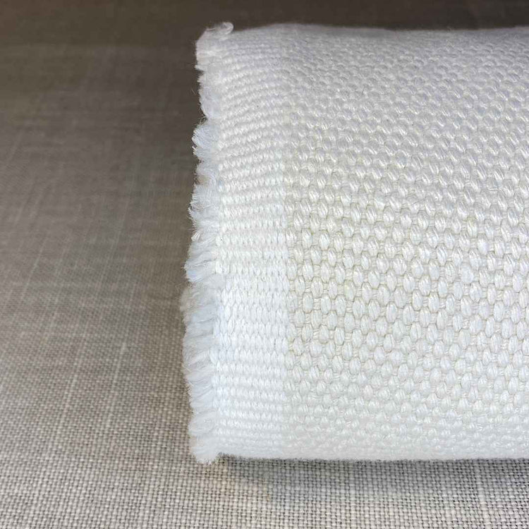 Pur lin blanchi finition classique