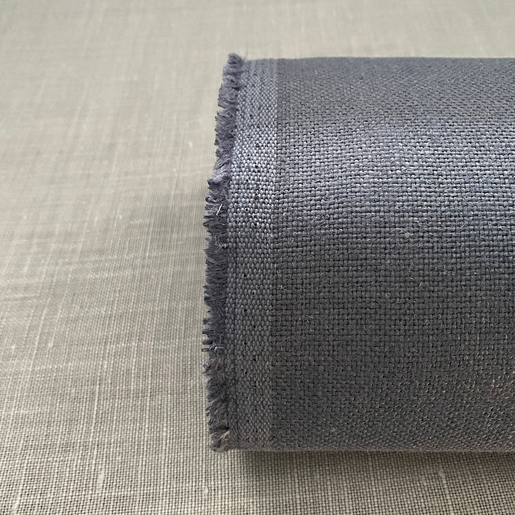 Reines Kalahari-Leinen in Petrolblau