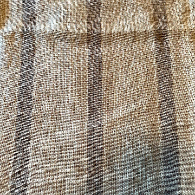 Pur lin rayé sanfor airo