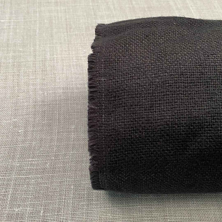 Pur lin charbon noir sanfor airo