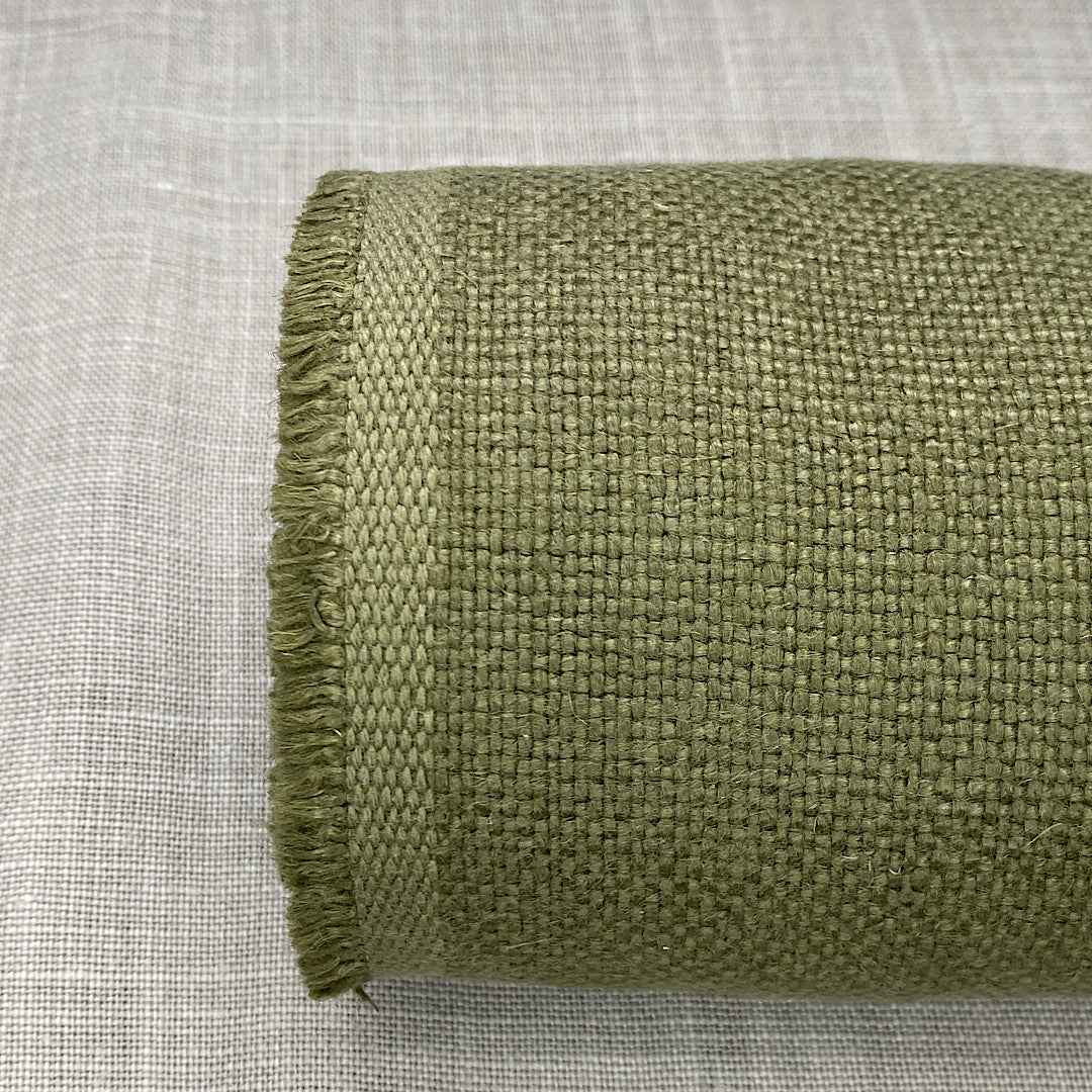 Pur lin vert olive sanfor airo