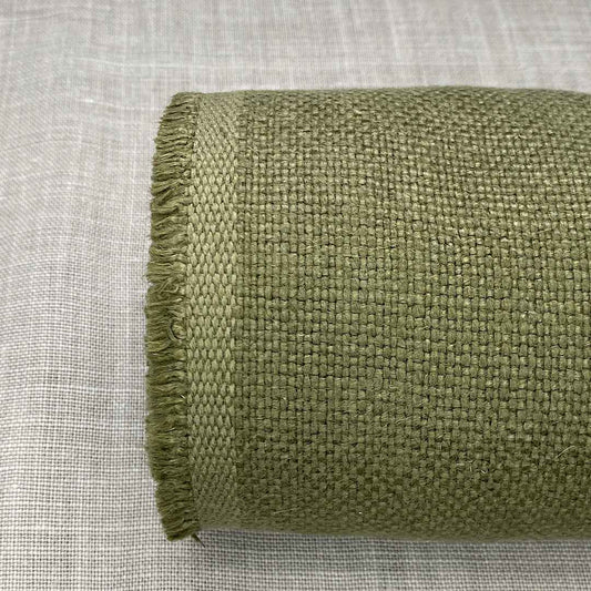 Pur lin vert olive sanfor airo