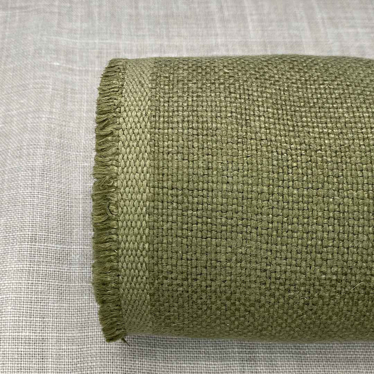 Pur lin vert olive sanfor airo