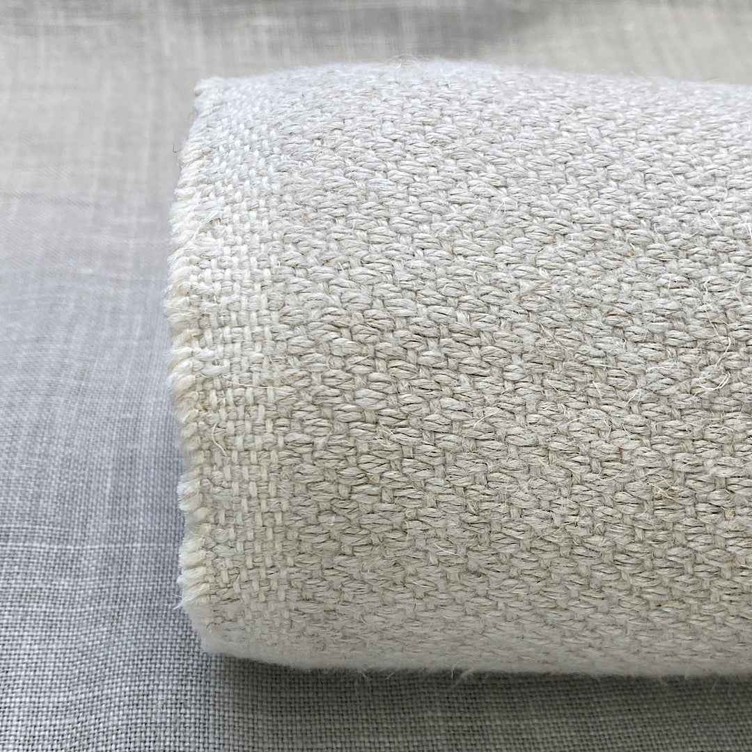 Pur lin blanchi naturel