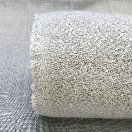 Pur lin blanchi naturel