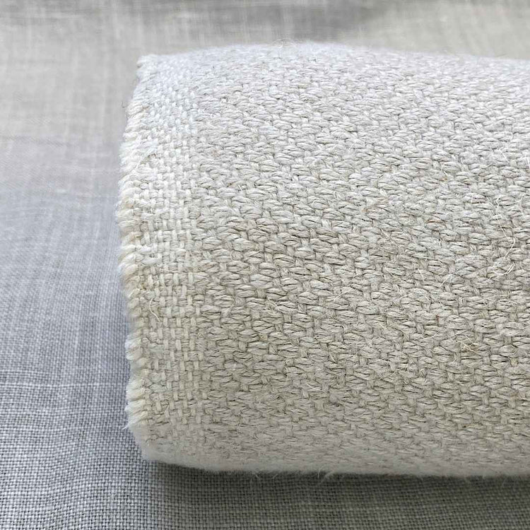 Pur lin blanchi naturel