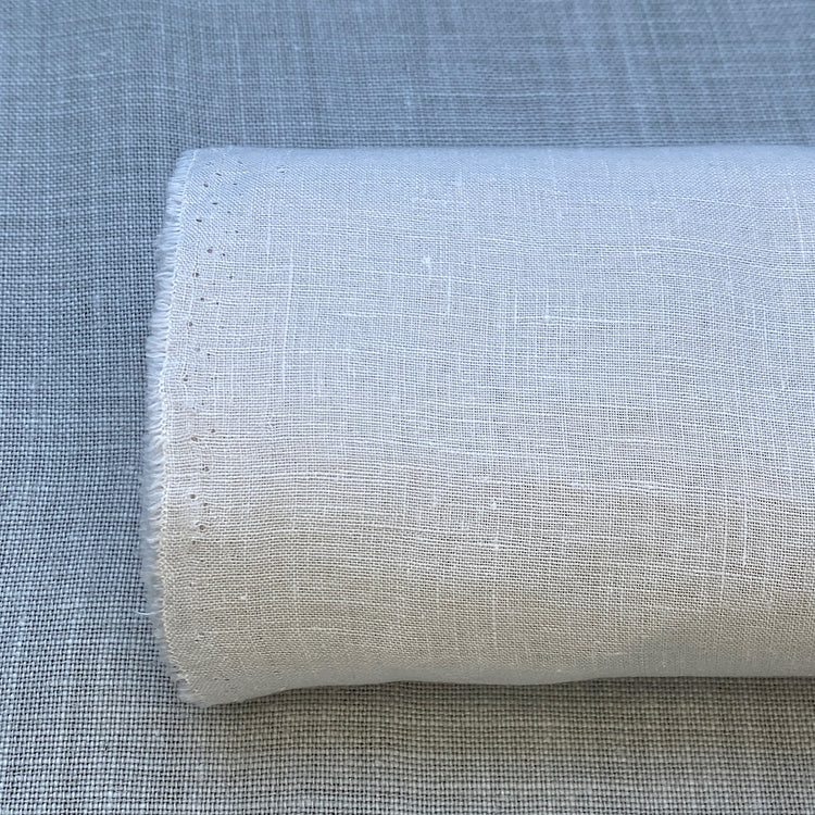 Lino puro beige claro sanforizado
