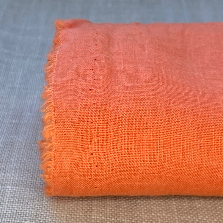 Sanfor aus reinem Leinen in Orange