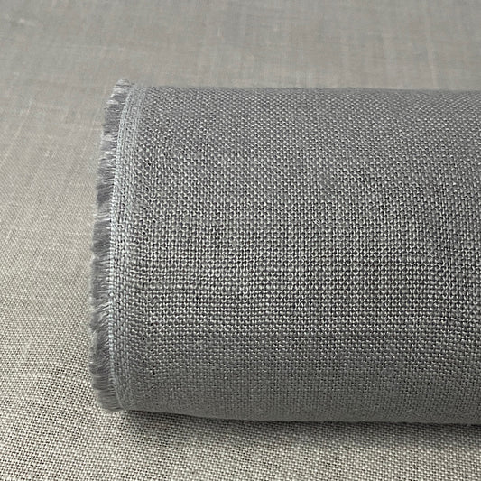 Airo nickel grey pure linen
