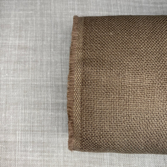 Pur lin marron mochaccino original