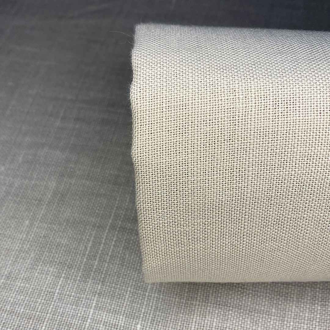 Pur lin lavé beige sable corse