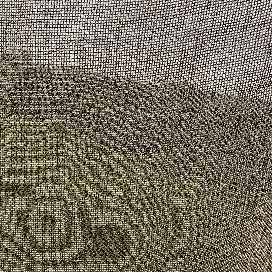 Pur maille de lin bicolore verni