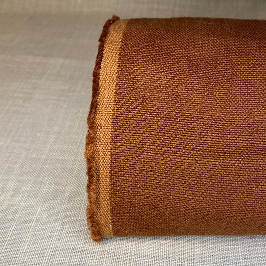 Reines braunes Leinen, stonewashed