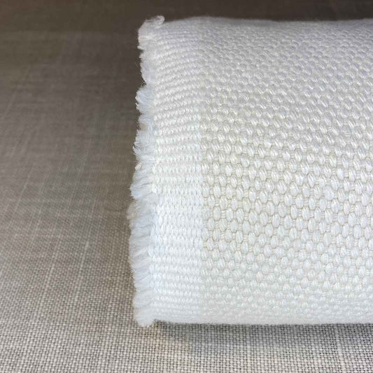 Pur lin blanchi finition classique