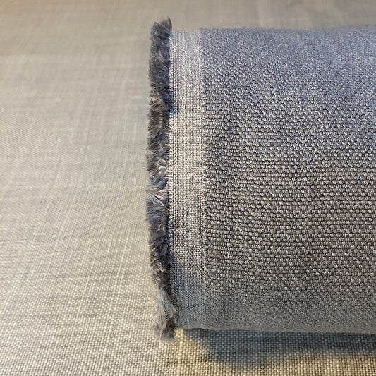 Pur lin gris lavé à la pierre