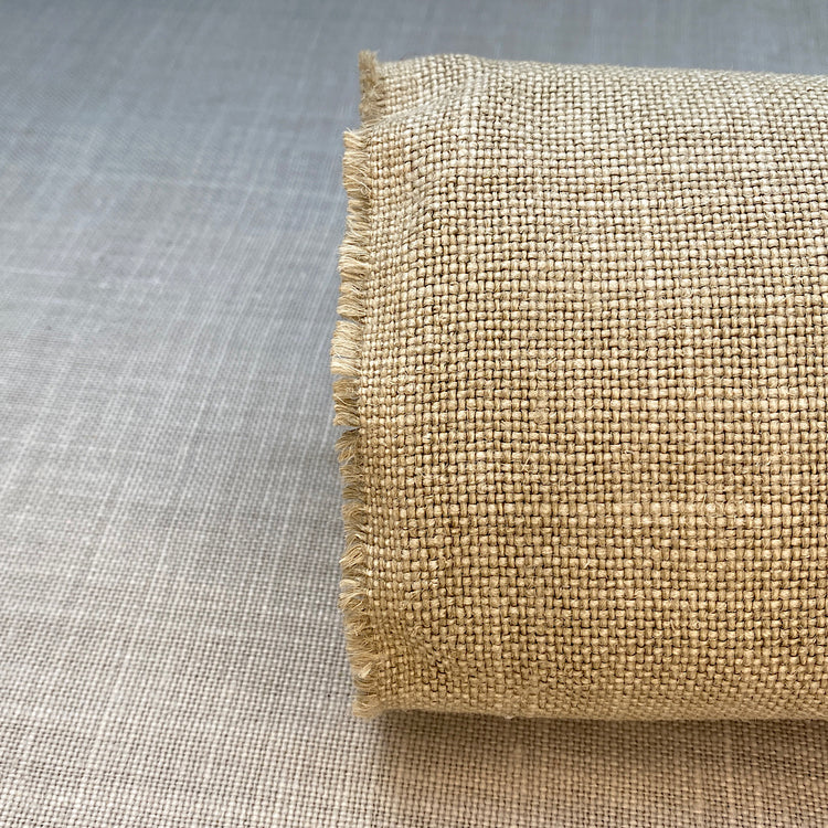 Pur lin blanchi bambou