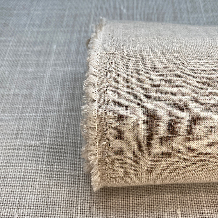 Lino gris natural puro sanfor airo