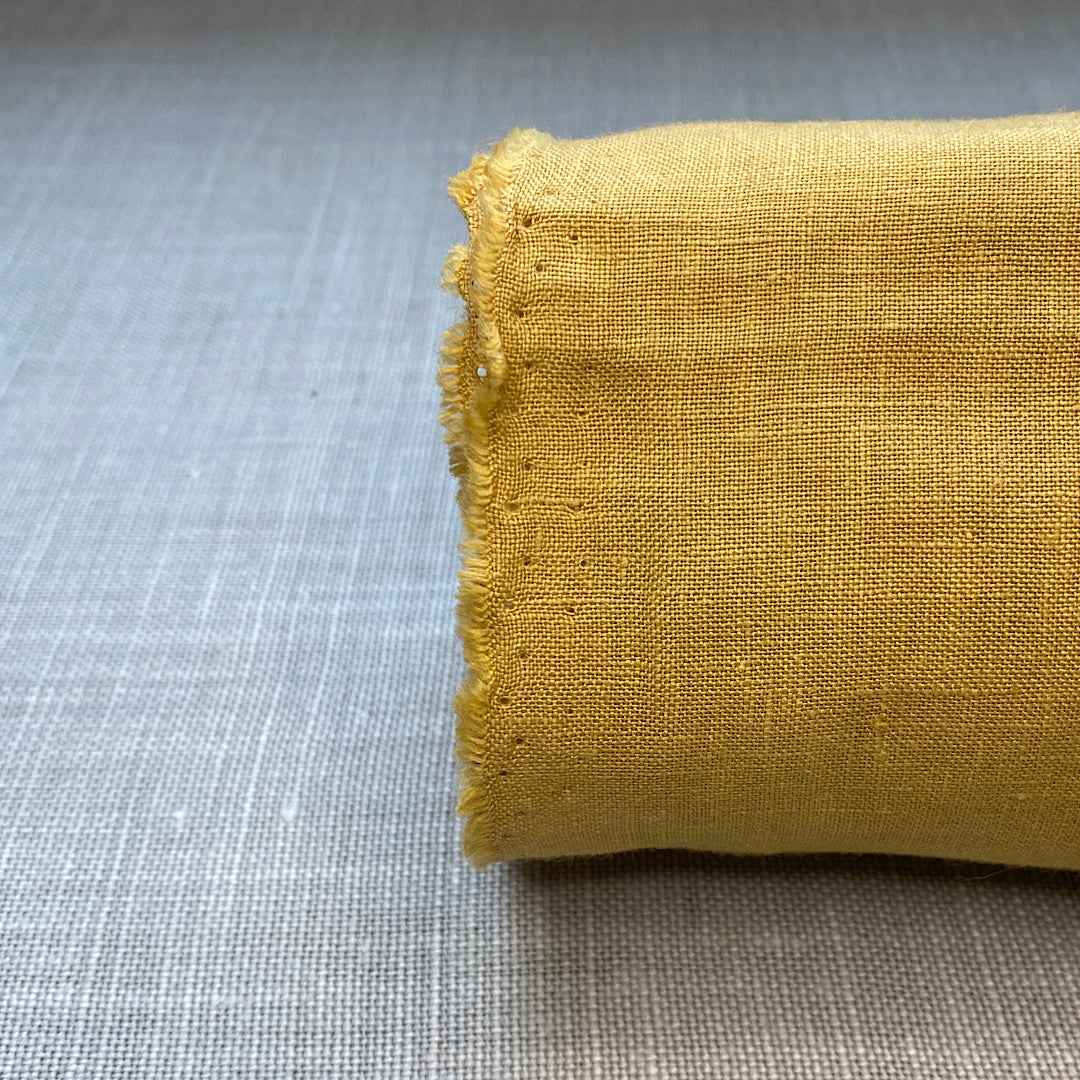 Pur lin jaune ocre clair sanfor airo