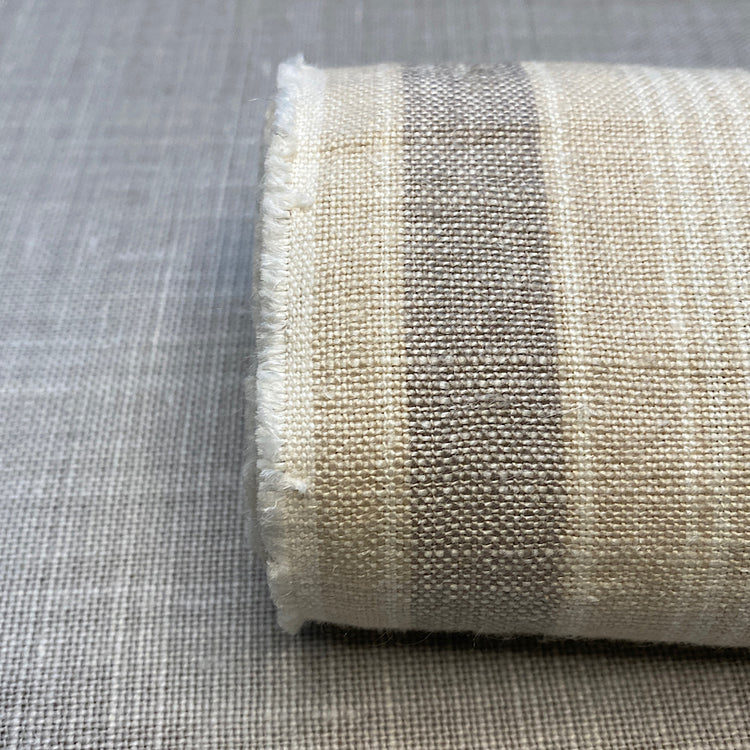 Pur lin rayé sanfor airo