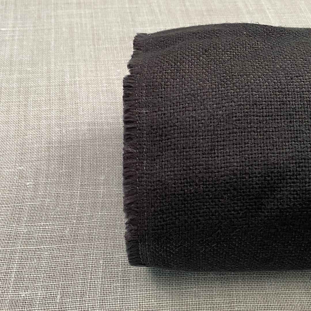 Pur lin charbon noir sanfor airo