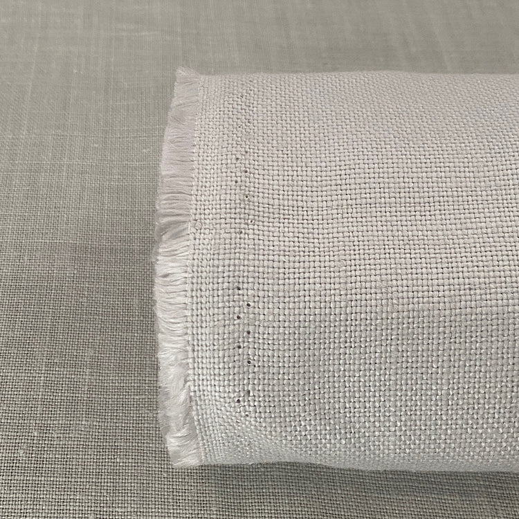 Pur lin gris brume téflon lavé en atelier